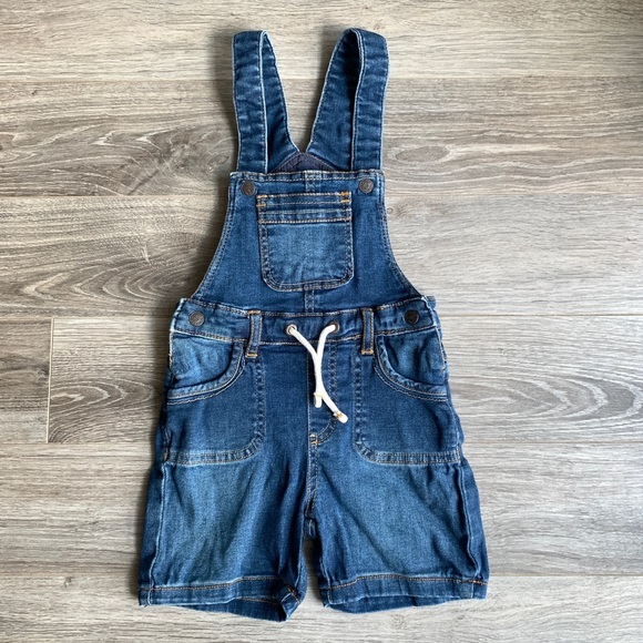 sferra Baby Overall Shorties 12-18 months - Picture 1 of 5